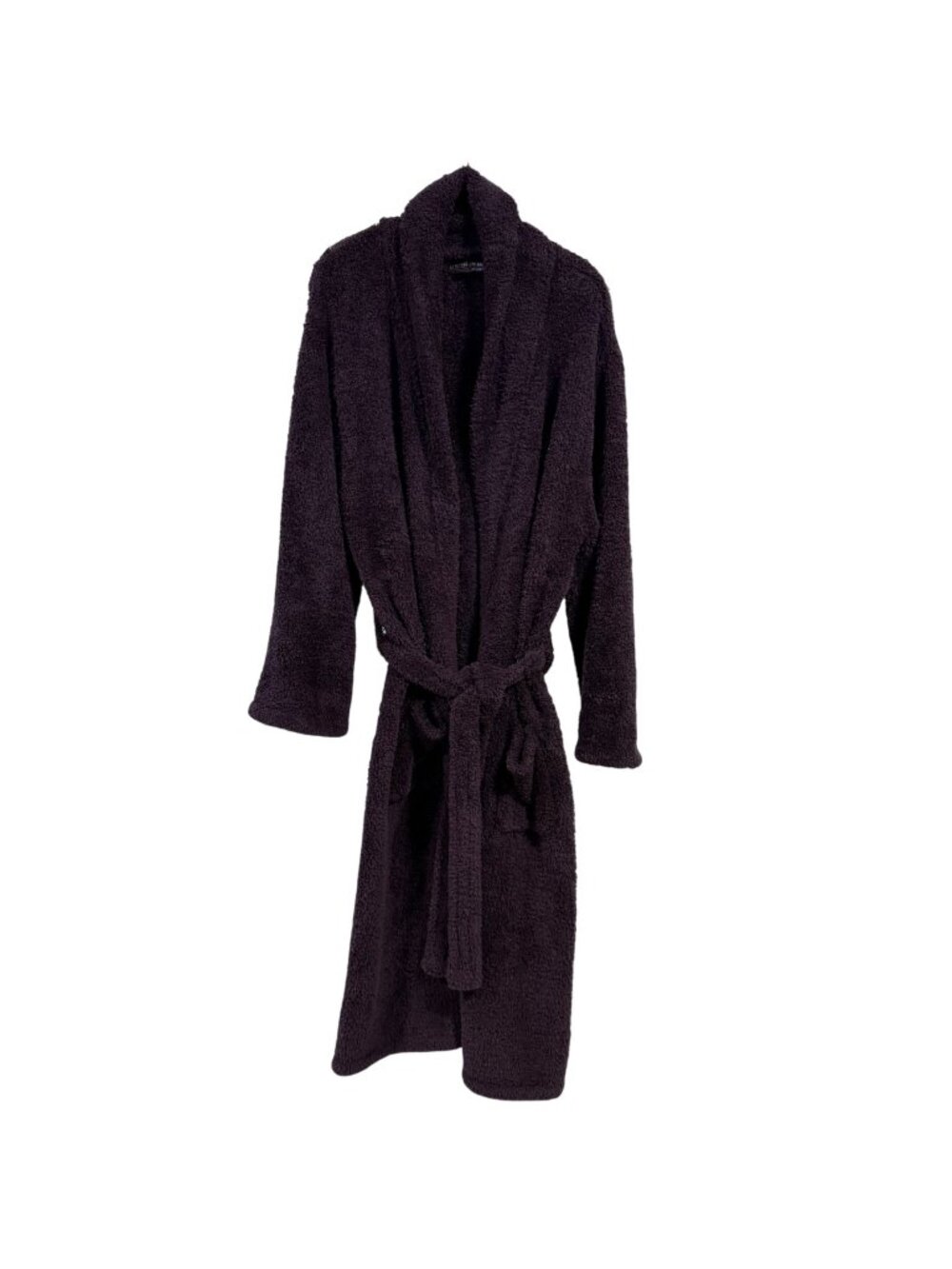 Barefoot Dreams CozyChic Lite Plum Purple Long‎ Robe Size 2 (M/L)
